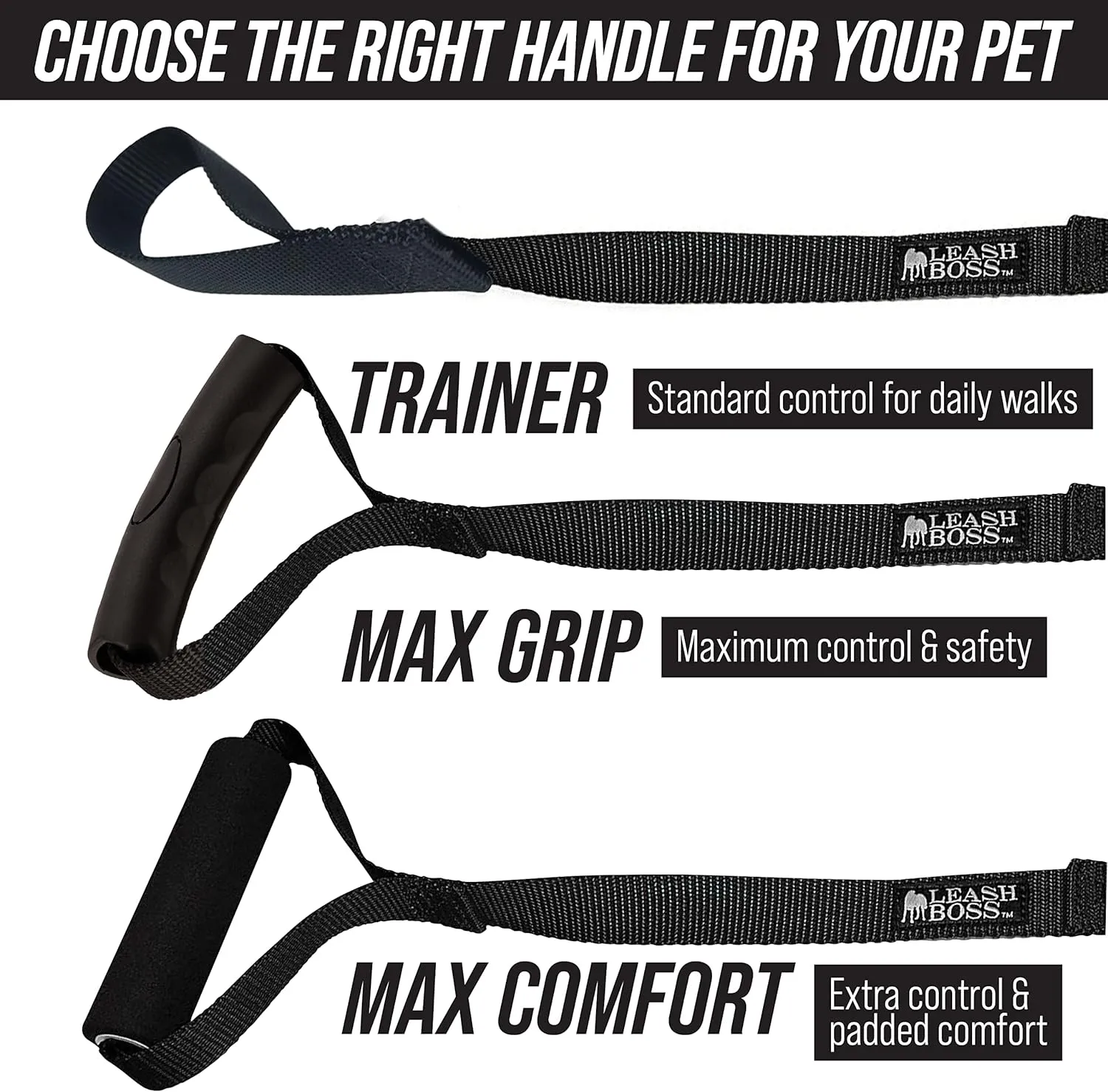 Free Range 3/4" - 50 Foot Dog Leash - Nylon Training Lead for Large Dogs
