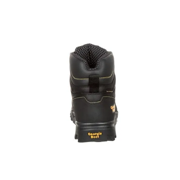 Georgia Boot Men's Amplitude Black Round Toe Work Boot GB00130