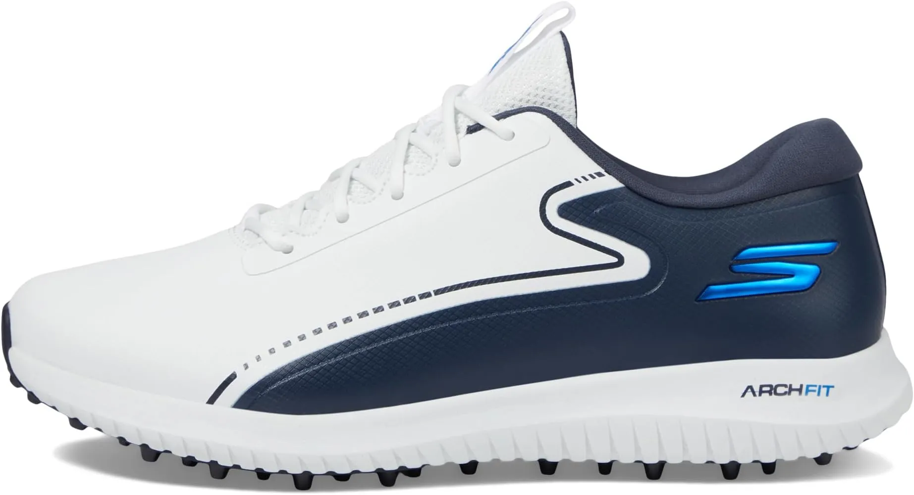 Go Golf Max-3 Skechers sneakers, White/Navy/Blue