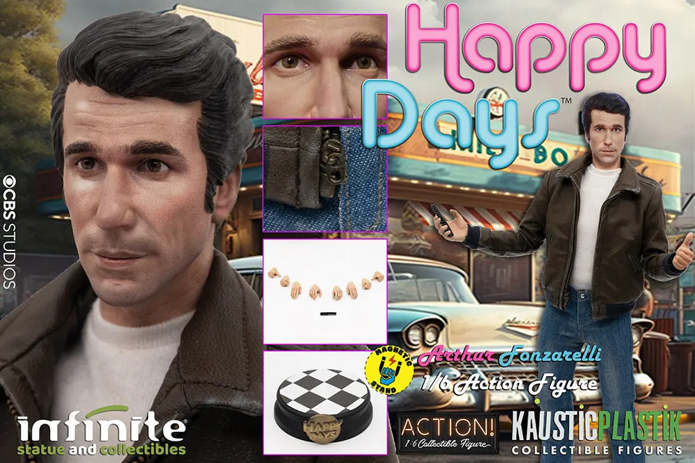 Happy Days Fonzie Sixth Scale Figure by Infinite Statue