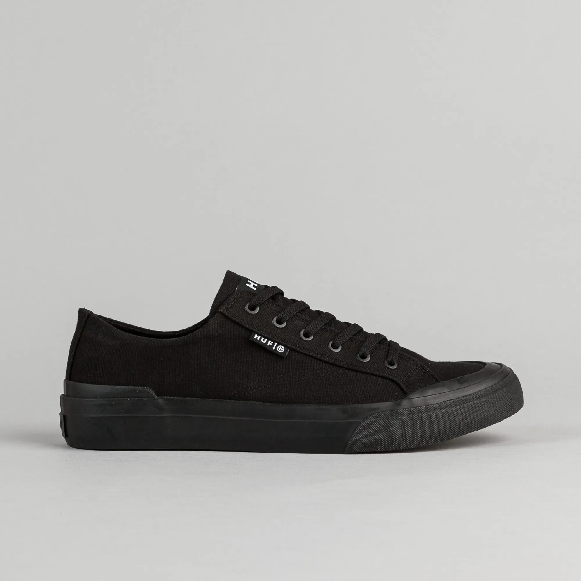 HUF Classic Lo ESS TX Shoes - Black / Black