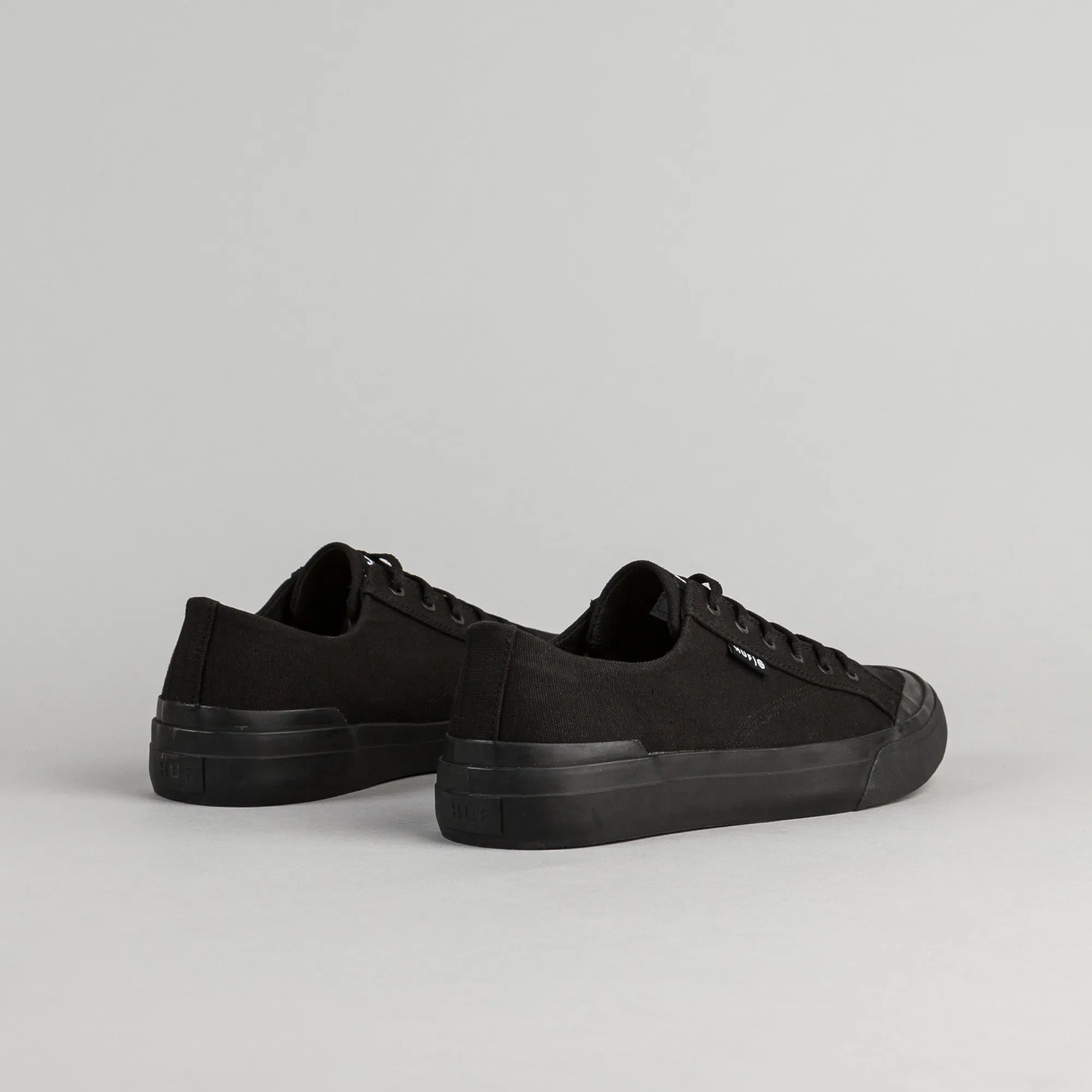 HUF Classic Lo ESS TX Shoes - Black / Black