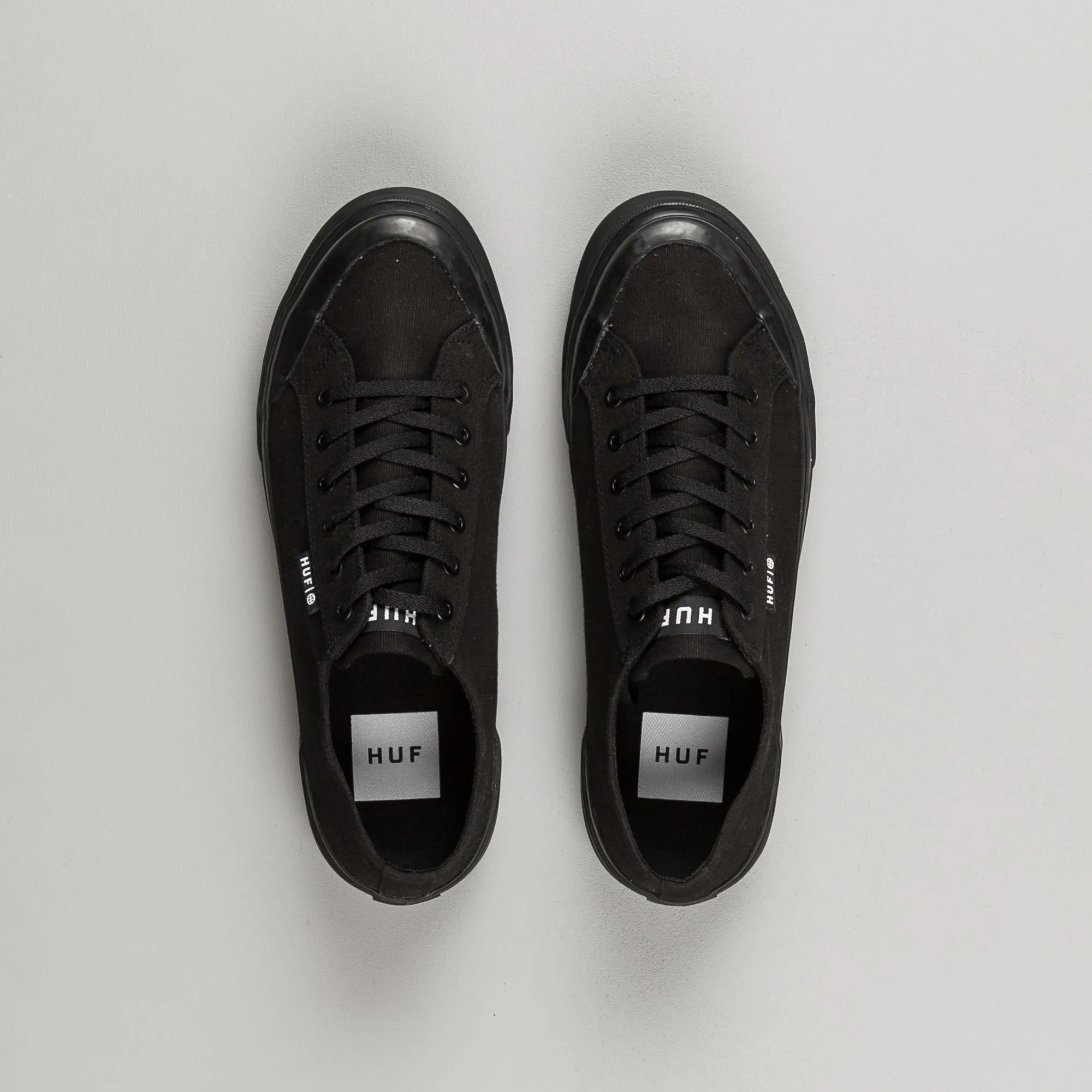 HUF Classic Lo ESS TX Shoes - Black / Black