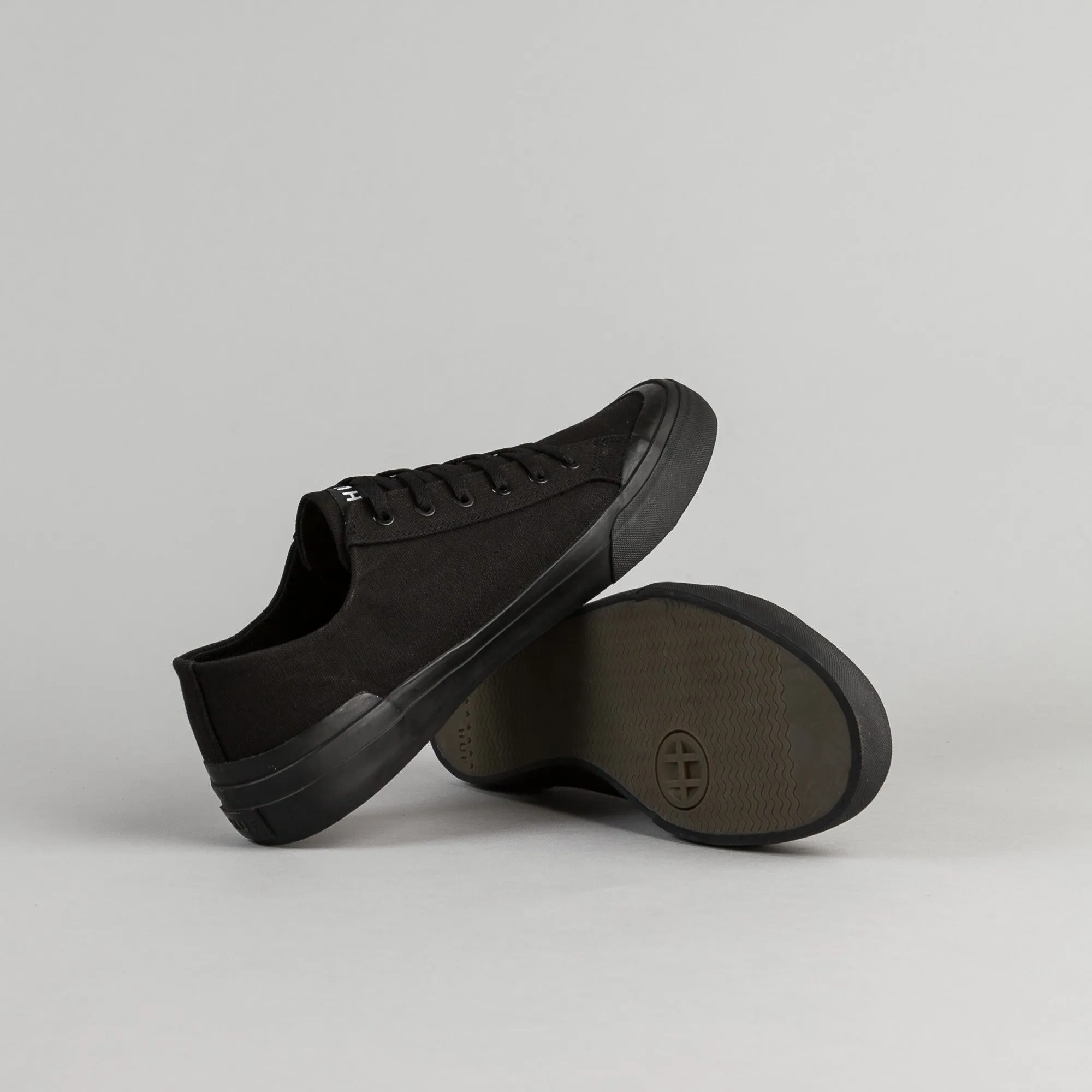 HUF Classic Lo ESS TX Shoes - Black / Black