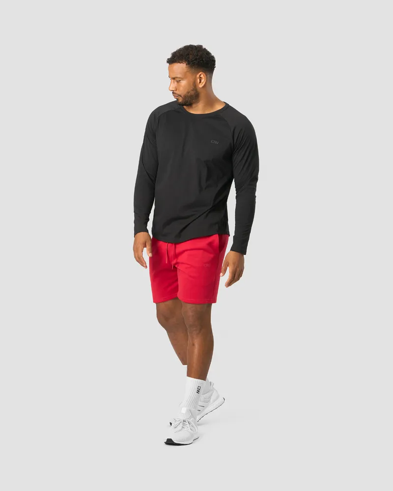 ICANIWILL Men&#x27;s Training Club Raglan Long Sleeve Black | Buy ICANIWILL Men&#x27;s Training Club Raglan Long Sleeve Black here | Outnorth
