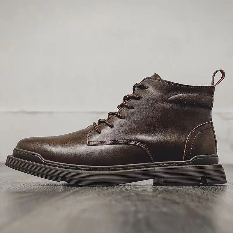 INSTOCK - Martin boots men brown