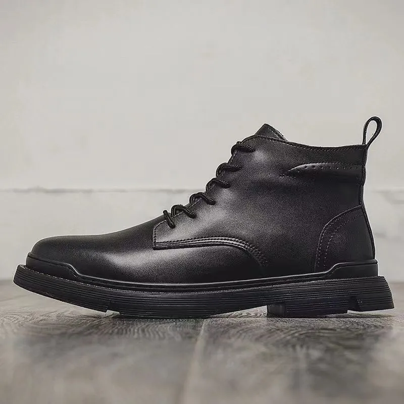 INSTOCK - Martin boots men brown