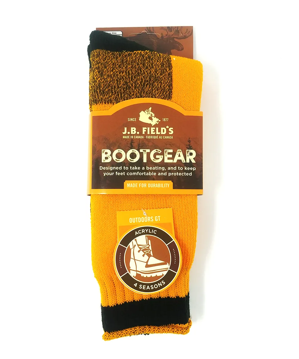J.B. Field's Bootgear "Outdoors GT" Colourful Acrylic Boot Socks (CLEARANCE) - LARGE