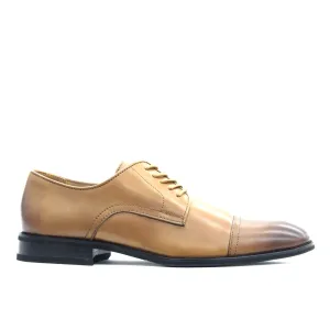 LA MILANO,CAP TOE-LACE UP-SHOES-A11323-COGNAC
