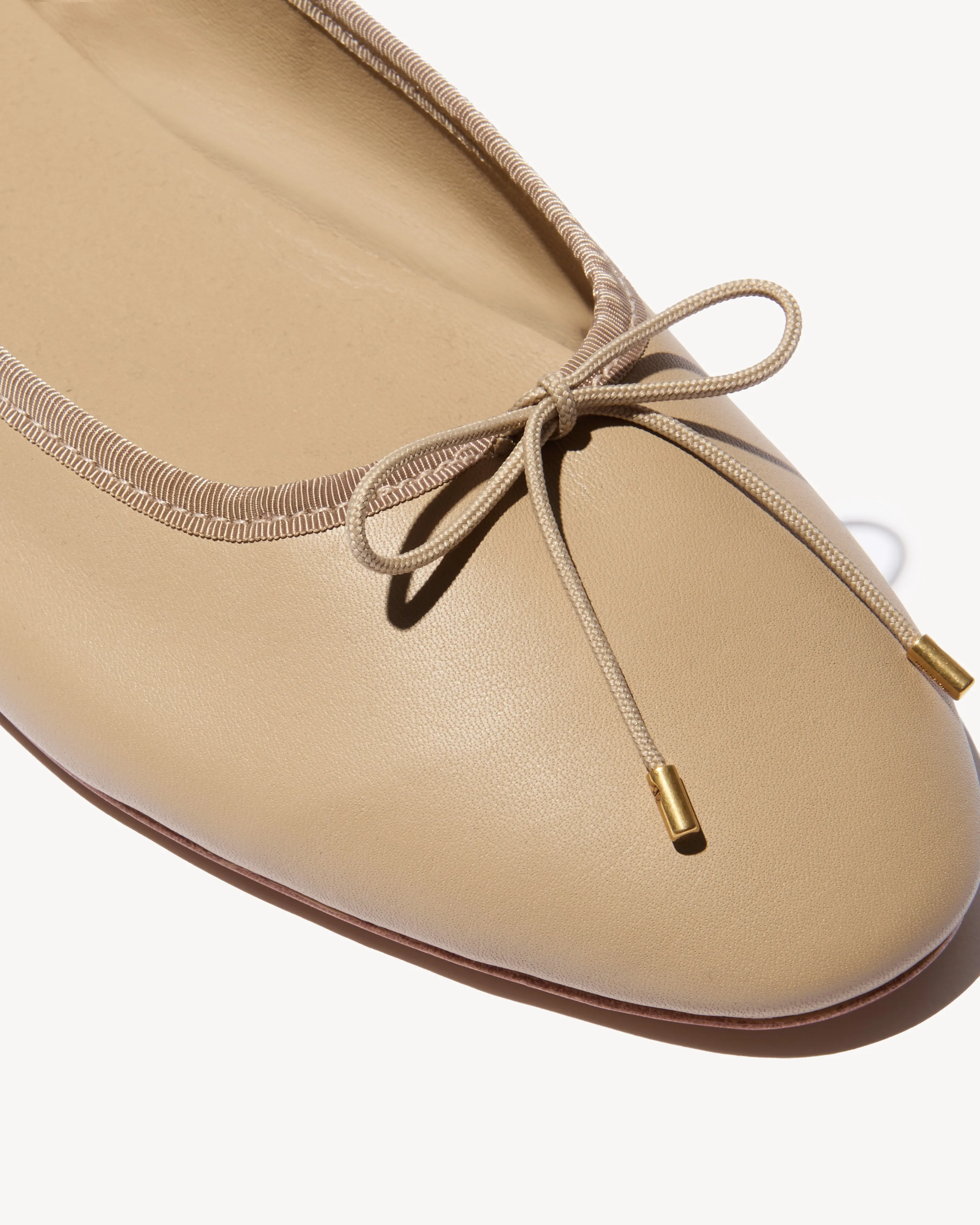 LEATHER BALLET FLAT