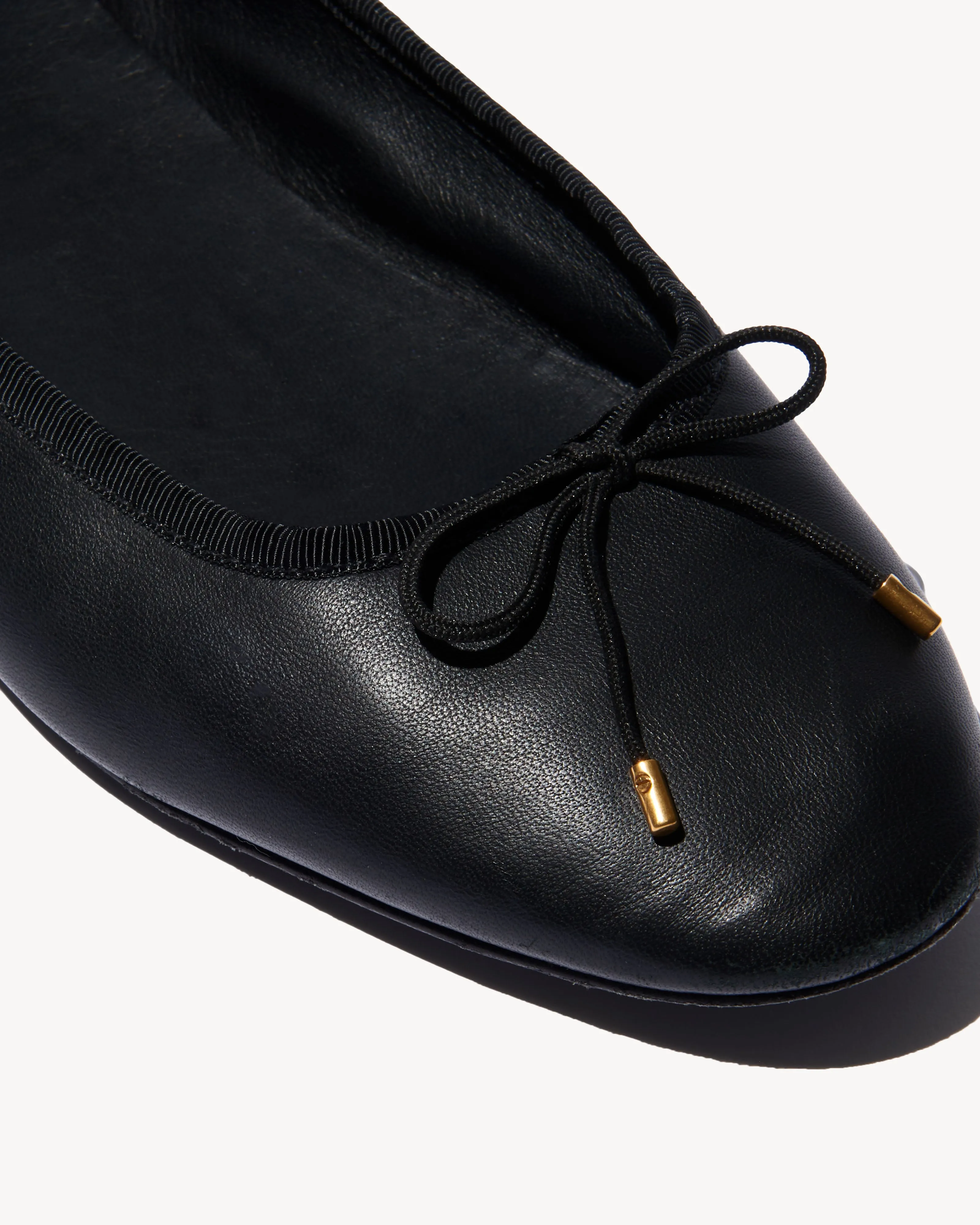 LEATHER BALLET FLAT