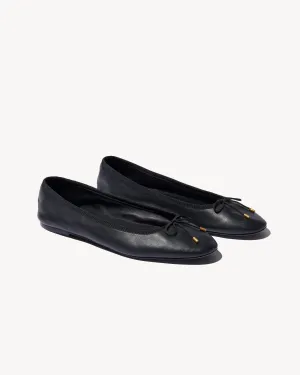 LEATHER BALLET FLAT