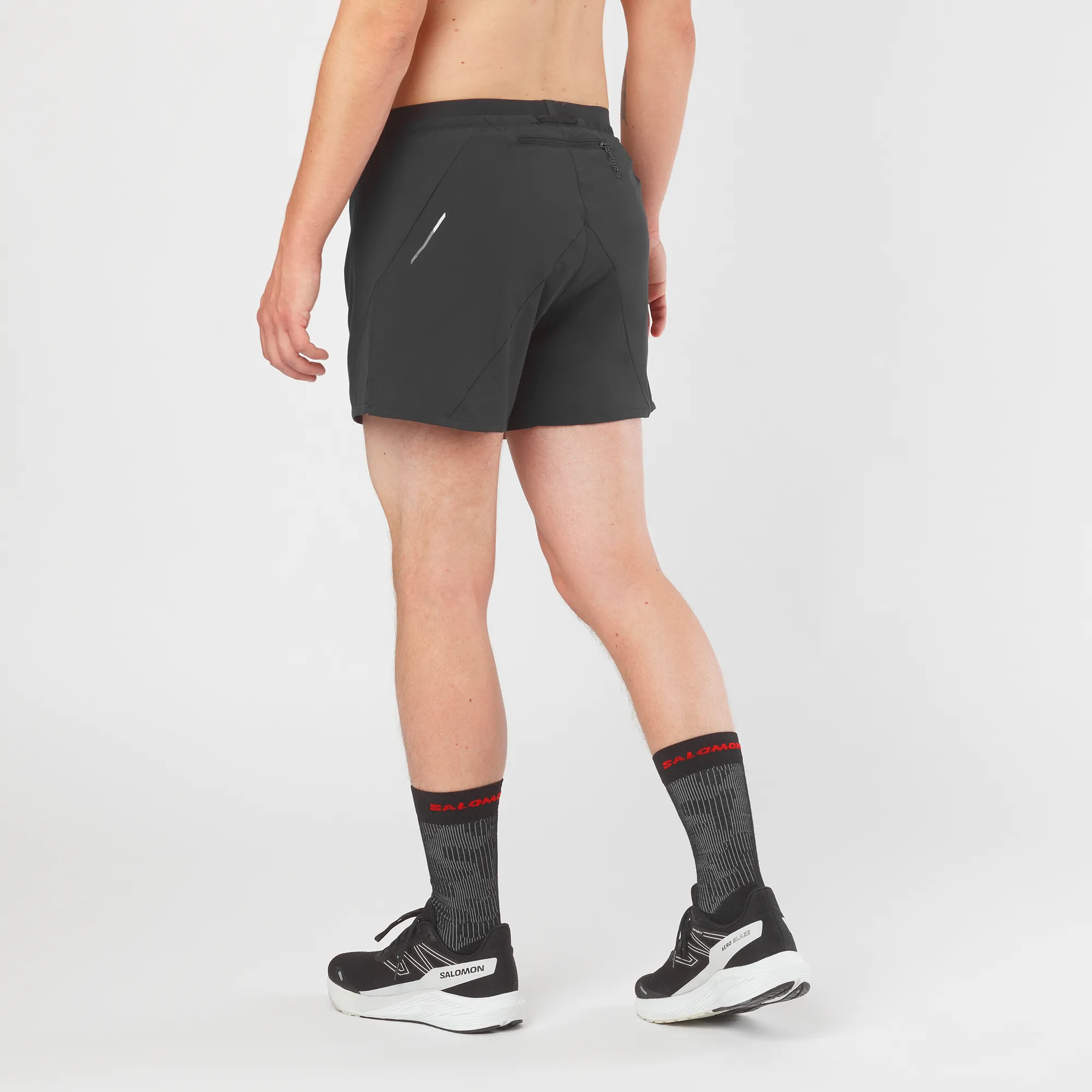 Men's Cross 5" Shorts (Black)