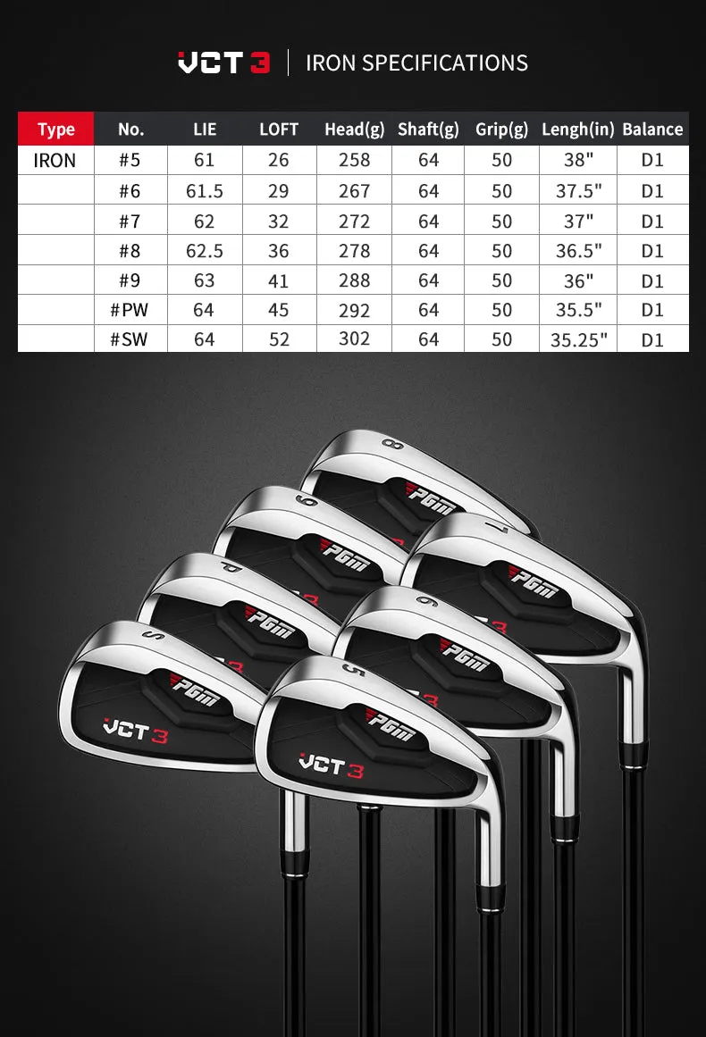 Men's VCT3 12-Piece Telescopic Bag Package Set