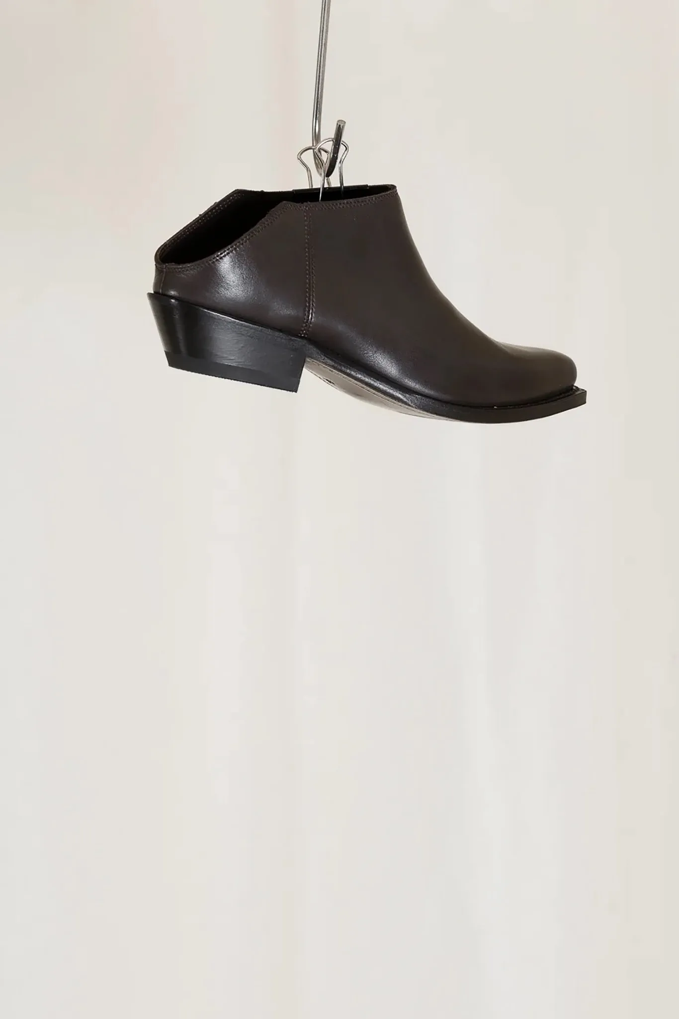 No.130 Brown Sendra Cropped Boots