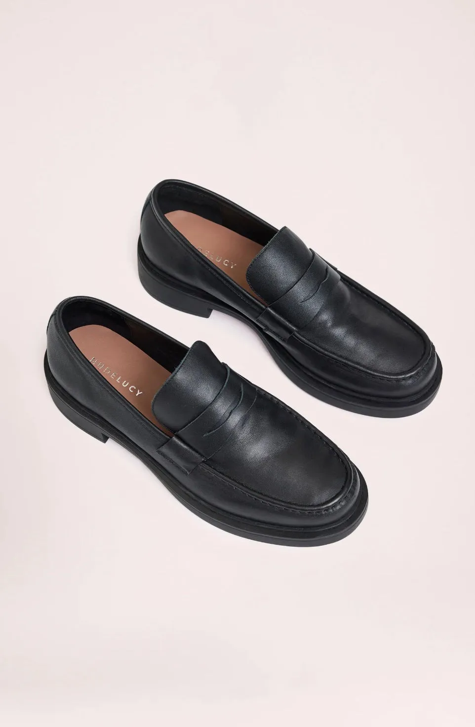 Nude Lucy Allegra Leather Loafer