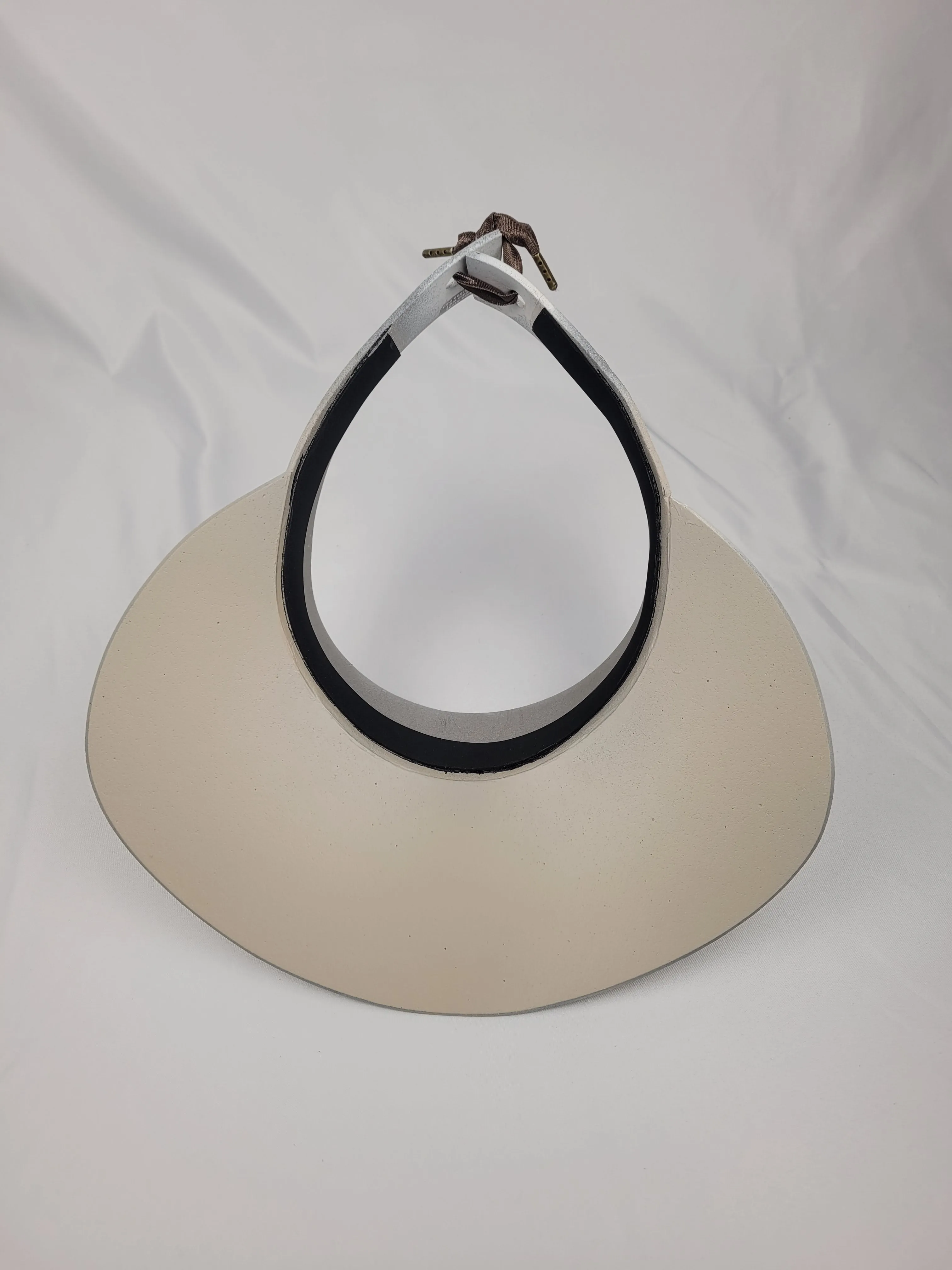 Off-White "LadyEVA" Visor Hat with Delicate Autumn Florals