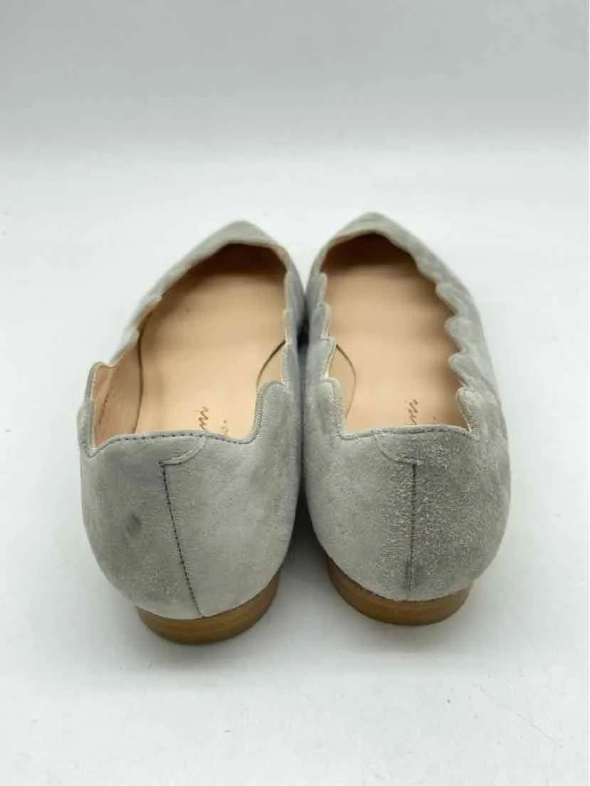 Pre-Owned Avellini Grey Size 38 Ballet Flats