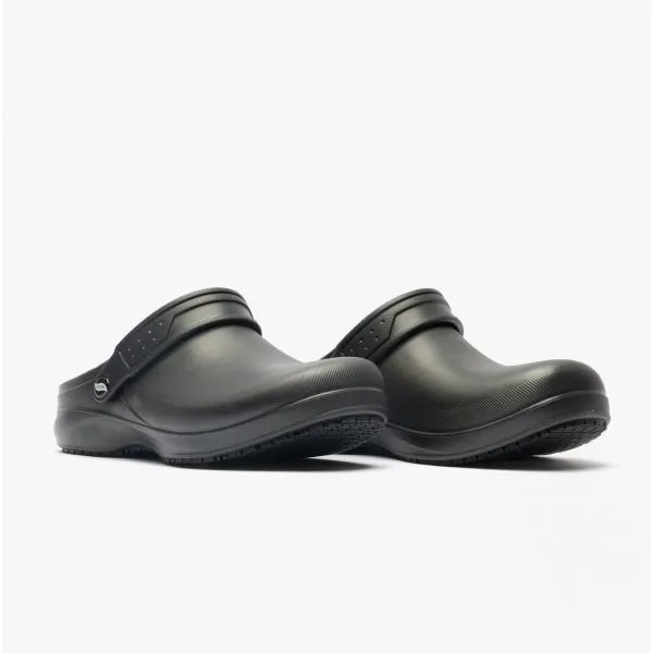 RIVERBOUND Mens Arch-Fit Clogs Black