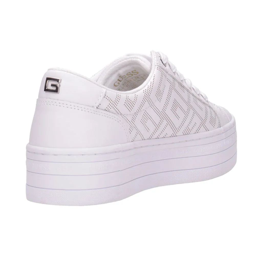 Scarpe Donna GUESS Sneakers Linea Bells Colore Bianco