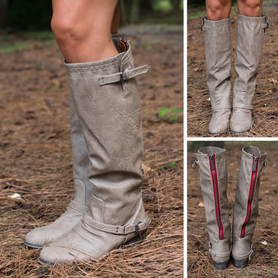 The Cassidy Boot, Beige