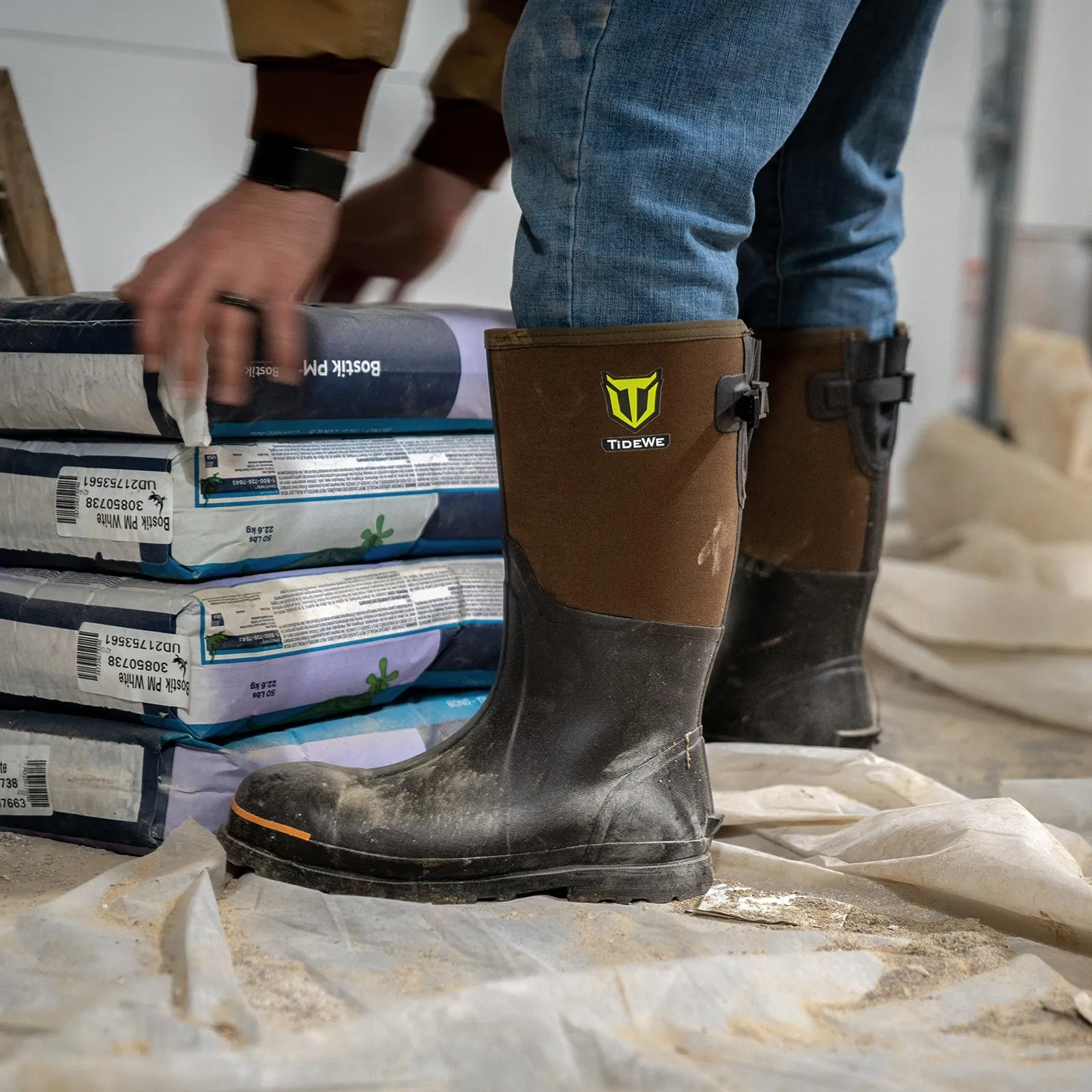 TideWe® Rubber Work Boots for Men