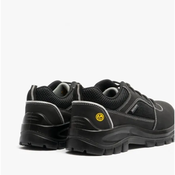 TROPHUS Mens Safety Shoes Black