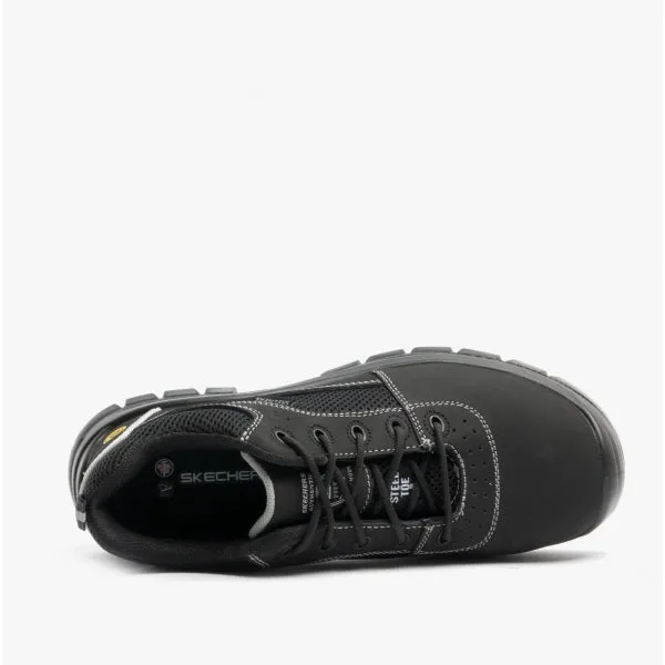 TROPHUS Mens Safety Shoes Black