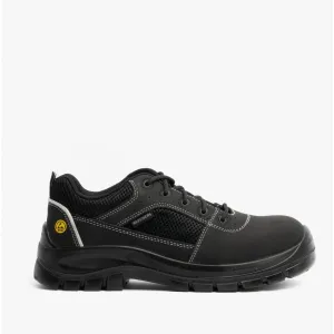 TROPHUS Mens Safety Shoes Black