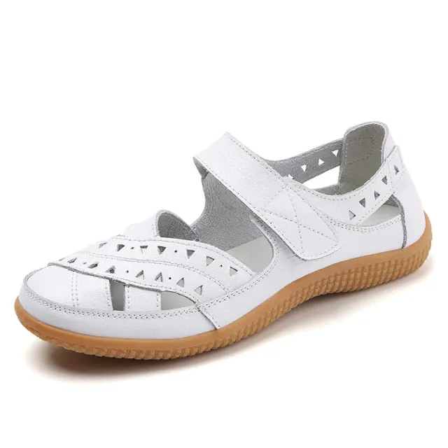 USS Shoes Alegria Women's Flat Leather Loafer Shoes