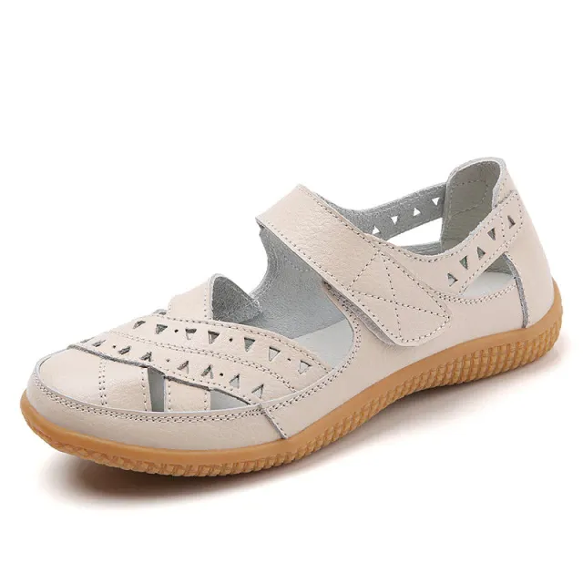 USS Shoes Alegria Women's Flat Leather Loafer Shoes