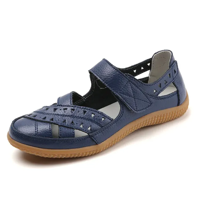USS Shoes Alegria Women's Flat Leather Loafer Shoes
