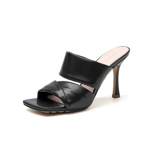 USS Shoes Lameda Women's Leather High Heel Sandals