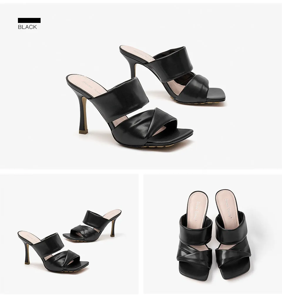 USS Shoes Lameda Women's Leather High Heel Sandals