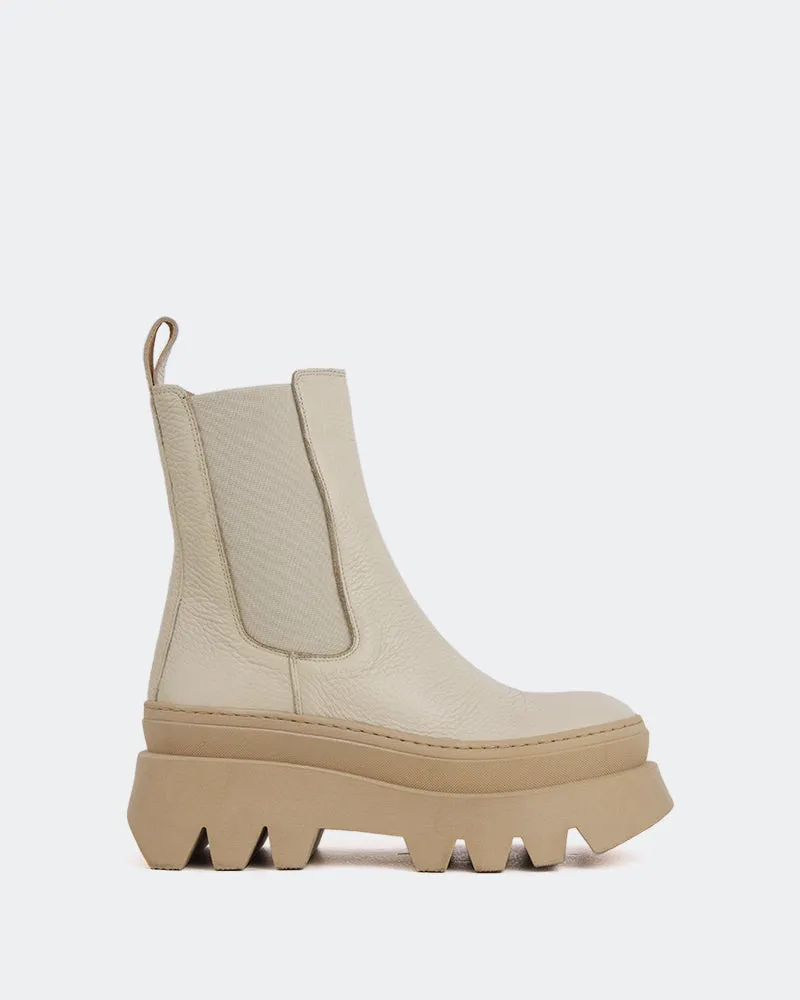 Wolfe Off White Leather