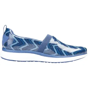 Women's Vionic Fiona Navy Chevron Synthetic