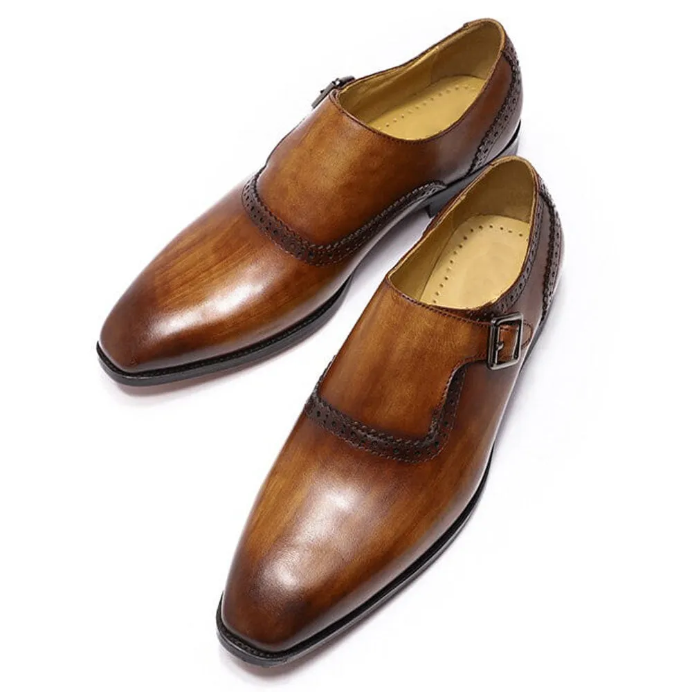 Zack Tan Single Monk Strap
