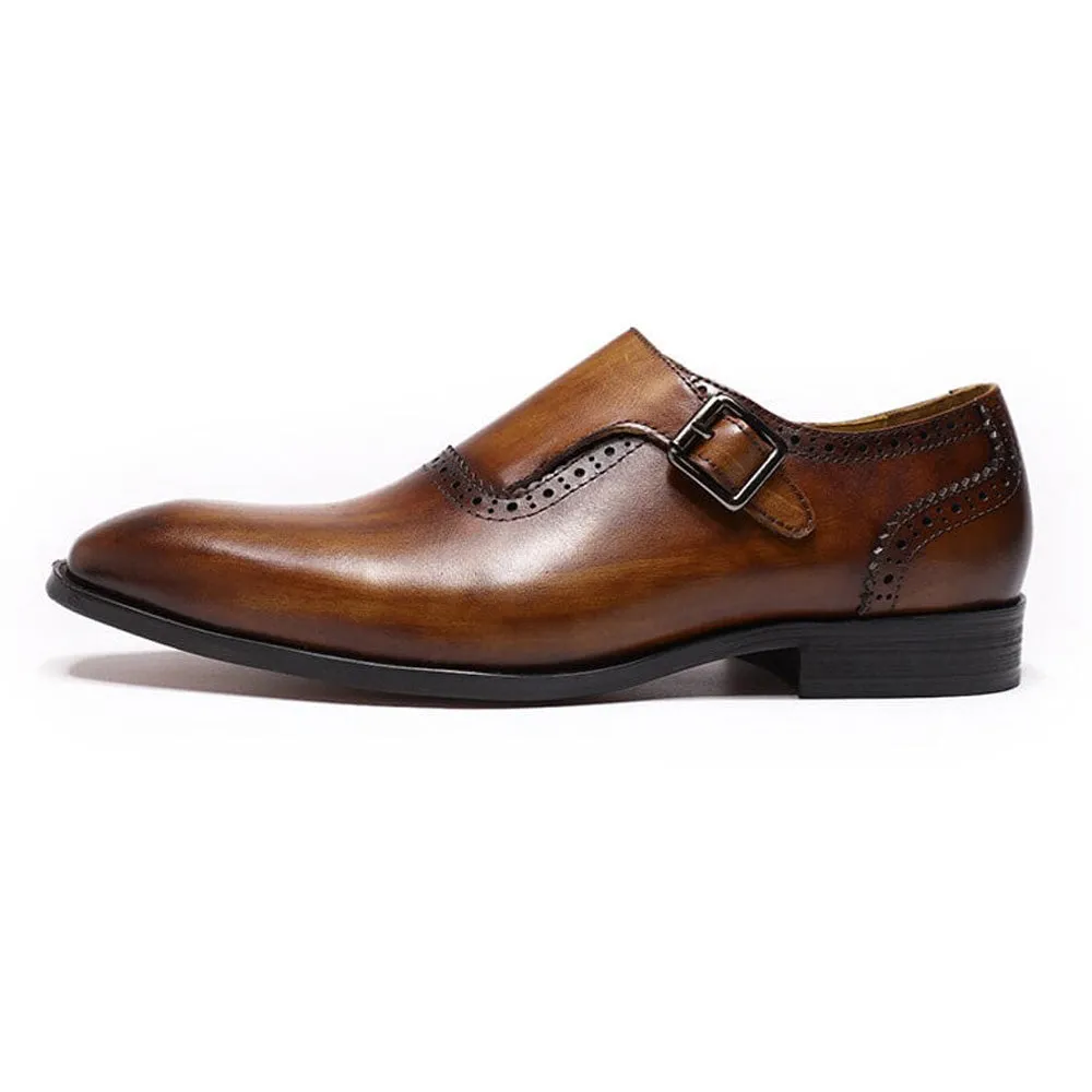 Zack Tan Single Monk Strap