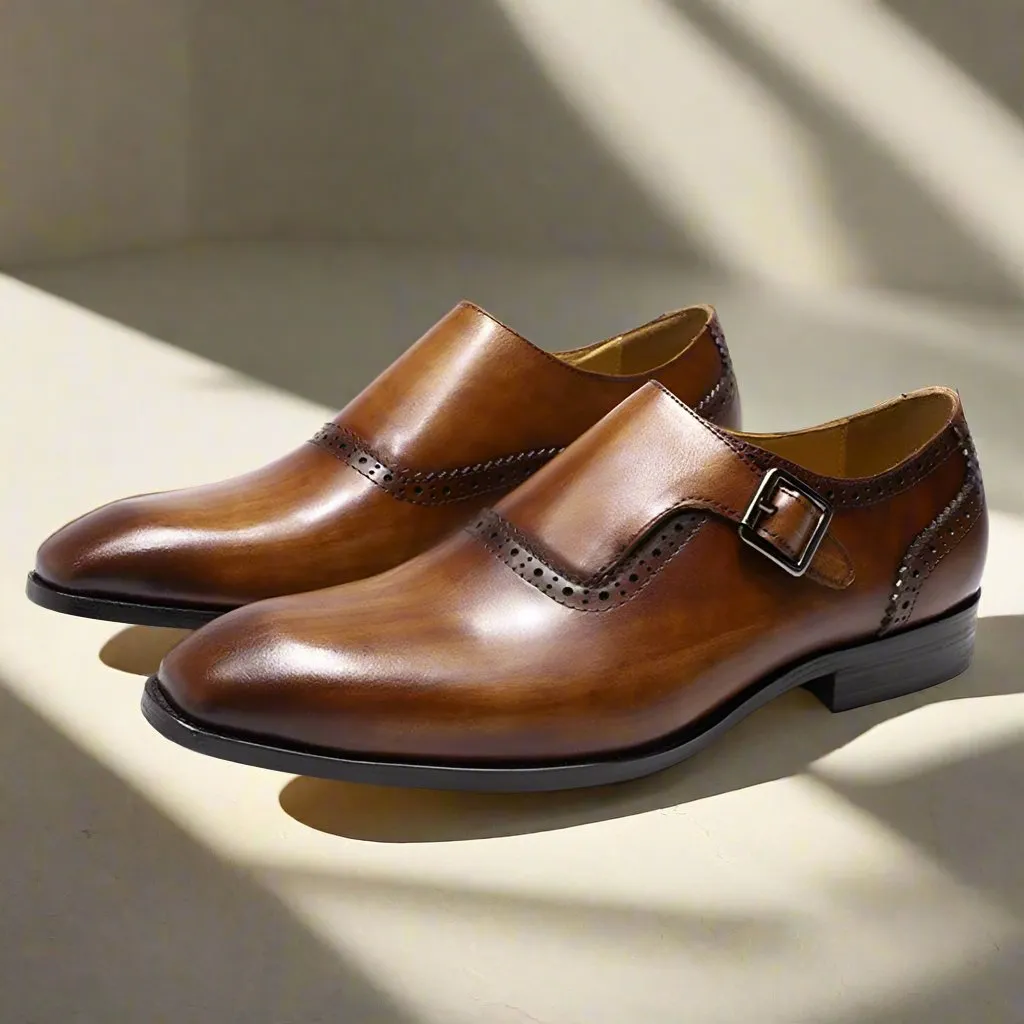 Zack Tan Single Monk Strap