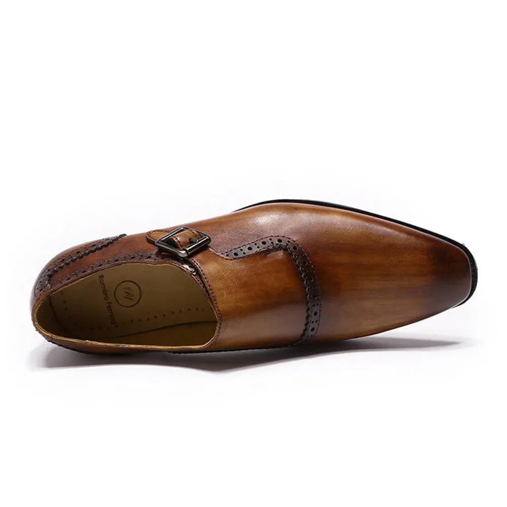 Zack Tan Single Monk Strap
